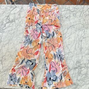 RIPCURL LIGHTWEIGHT FLOWY FLORAL BLOOM PANTS Sz Womens M